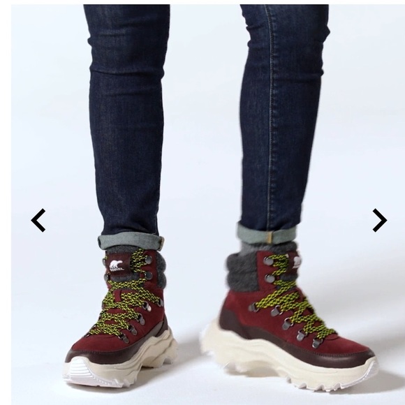 SOREL Kinetic Breakthru Conquest
Waterproof sneaker Boot Cinder Bloodstone 7.5 - Picture 5 of 13